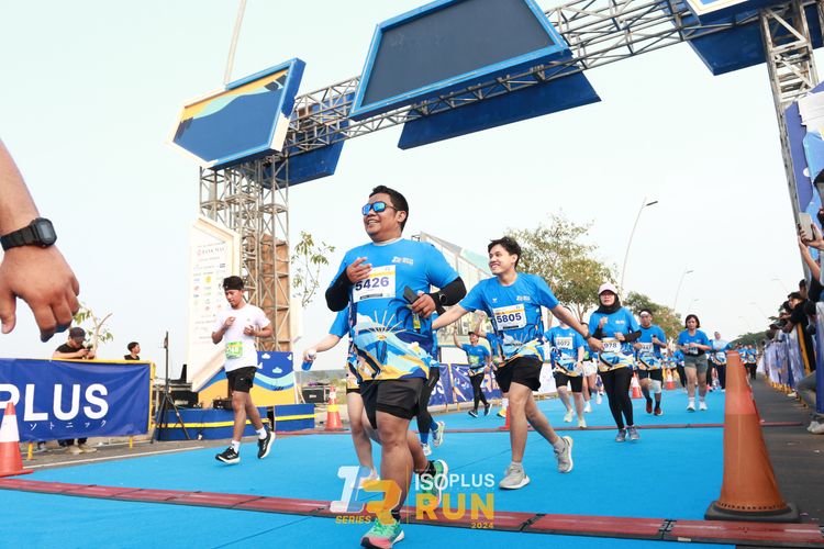 Race photo from ISOPlus Run 2024 Jakarta