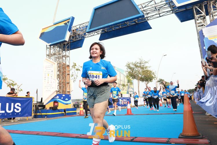 Race photo from ISOPlus Run 2024 Jakarta