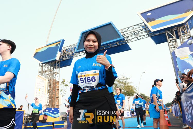 Race photo from ISOPlus Run 2024 Jakarta