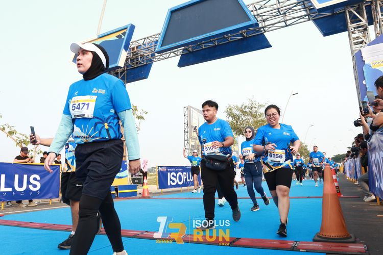 Race photo from ISOPlus Run 2024 Jakarta