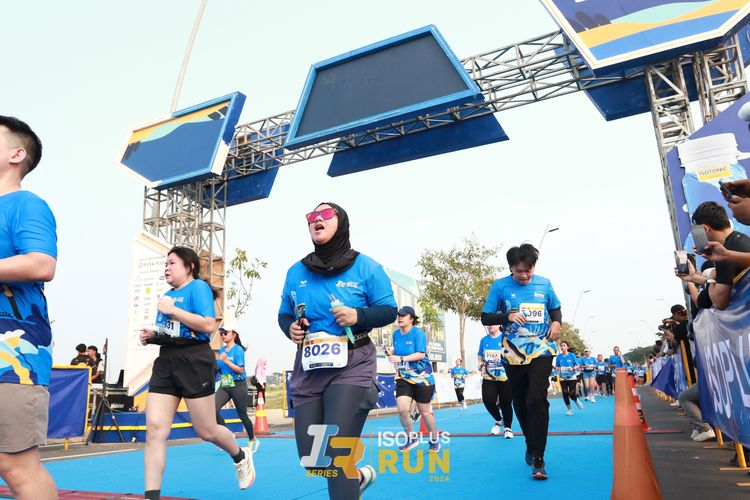 Race photo from ISOPlus Run 2024 Jakarta