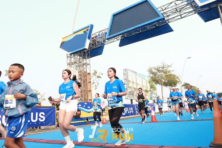 Race photo from ISOPlus Run 2024 Jakarta