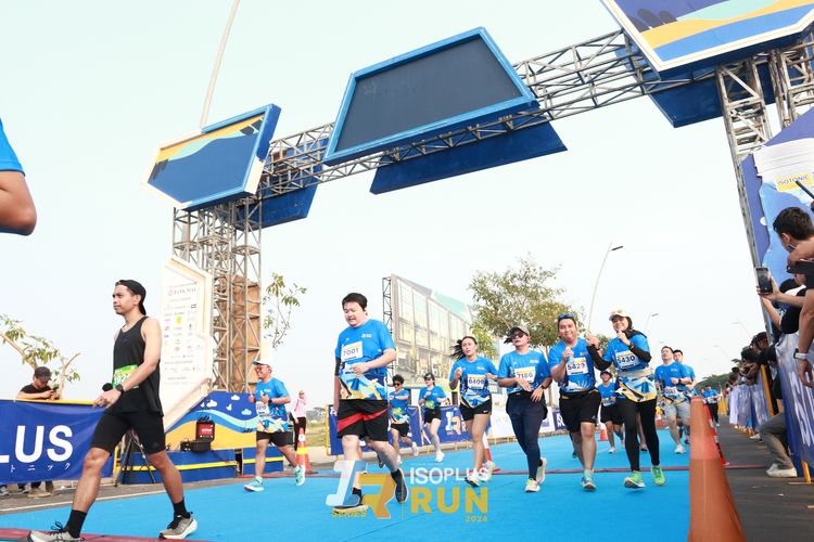 Race photo from ISOPlus Run 2024 Jakarta