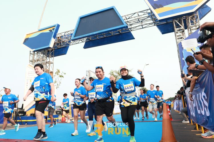Race photo from ISOPlus Run 2024 Jakarta