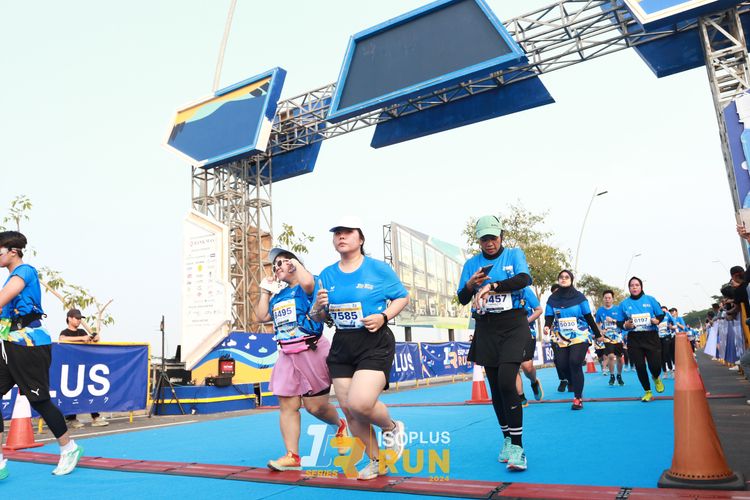 Race photo from ISOPlus Run 2024 Jakarta