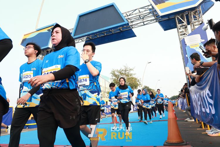 Race photo from ISOPlus Run 2024 Jakarta