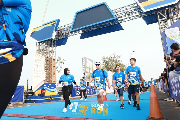 Race photo from ISOPlus Run 2024 Jakarta