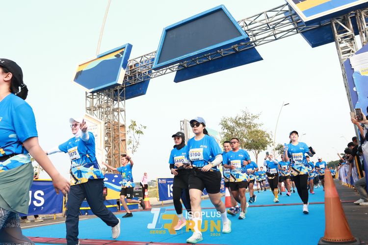 Race photo from ISOPlus Run 2024 Jakarta
