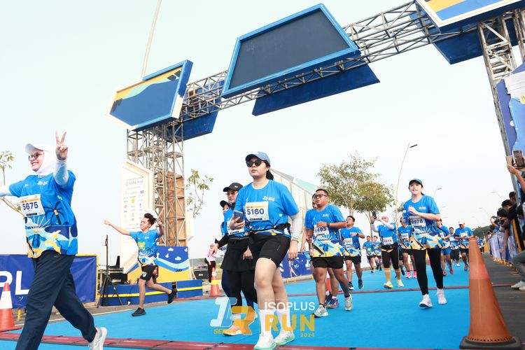 Race photo from ISOPlus Run 2024 Jakarta