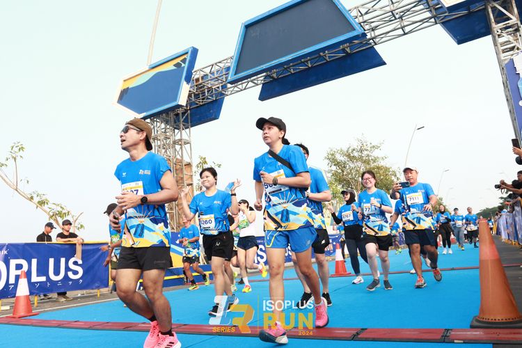 Race photo from ISOPlus Run 2024 Jakarta