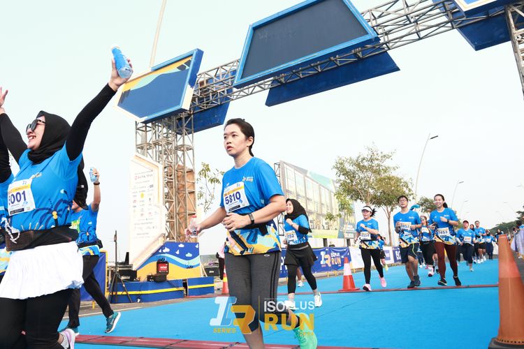 Race photo from ISOPlus Run 2024 Jakarta