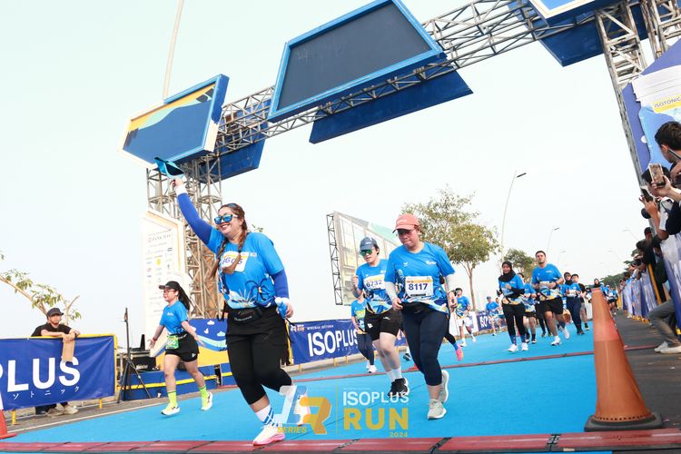 Race photo from ISOPlus Run 2024 Jakarta