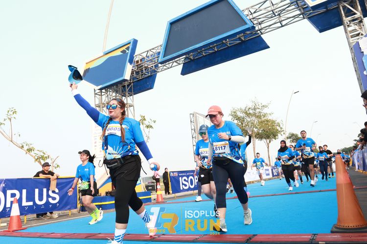 Race photo from ISOPlus Run 2024 Jakarta