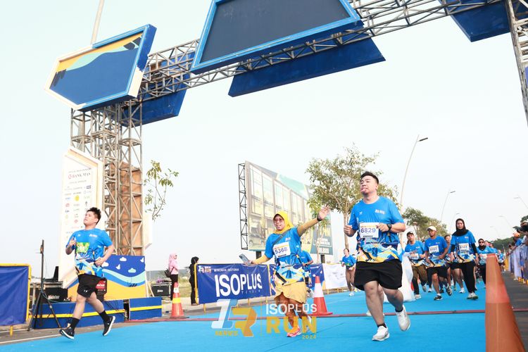 Race photo from ISOPlus Run 2024 Jakarta