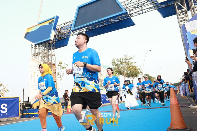 Race photo from ISOPlus Run 2024 Jakarta