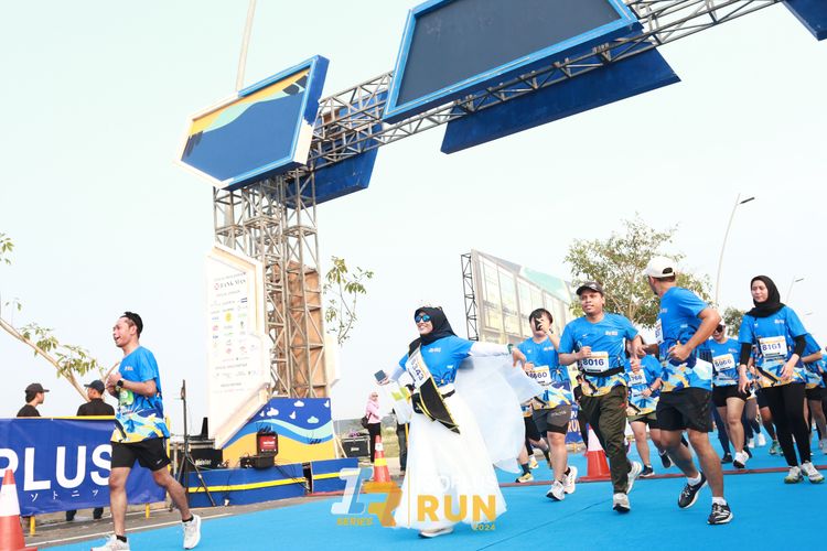 Race photo from ISOPlus Run 2024 Jakarta