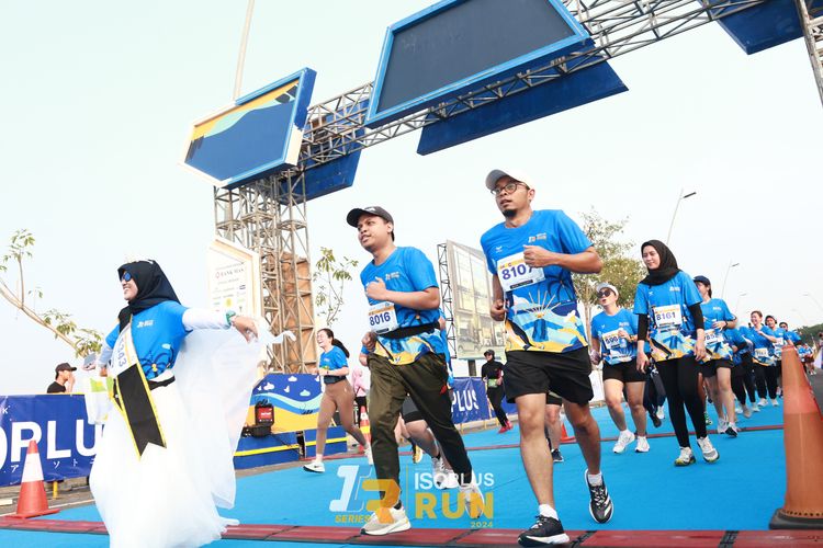 Race photo from ISOPlus Run 2024 Jakarta