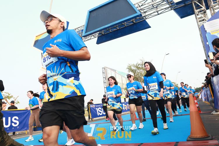 Race photo from ISOPlus Run 2024 Jakarta