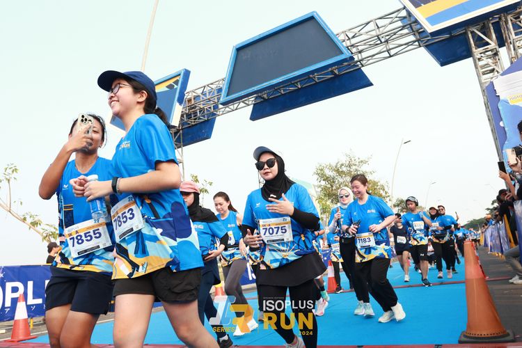 Race photo from ISOPlus Run 2024 Jakarta