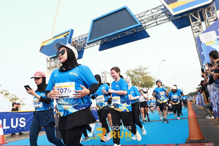 Race photo from ISOPlus Run 2024 Jakarta