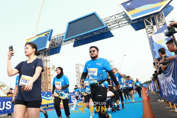Race photo from ISOPlus Run 2024 Jakarta