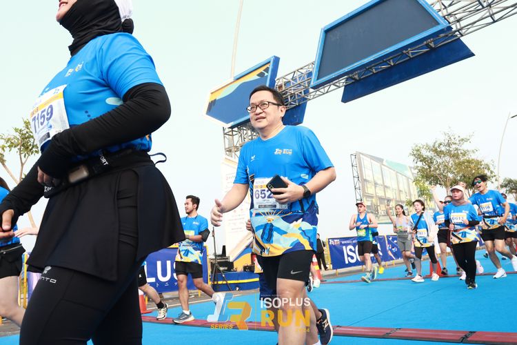 Race photo from ISOPlus Run 2024 Jakarta