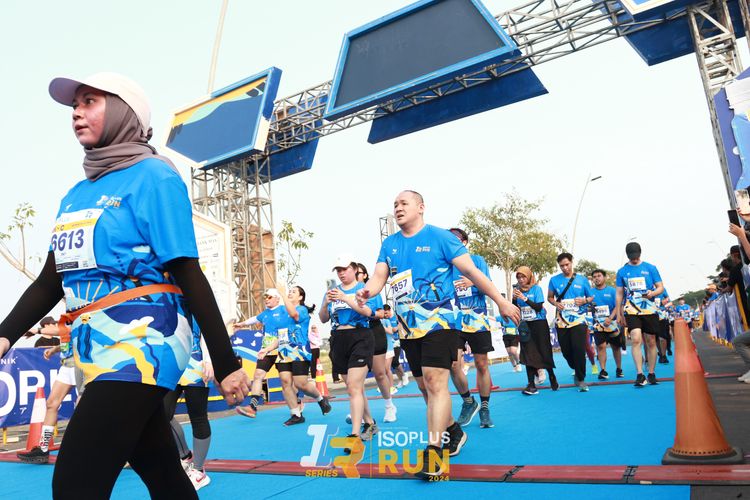 Race photo from ISOPlus Run 2024 Jakarta