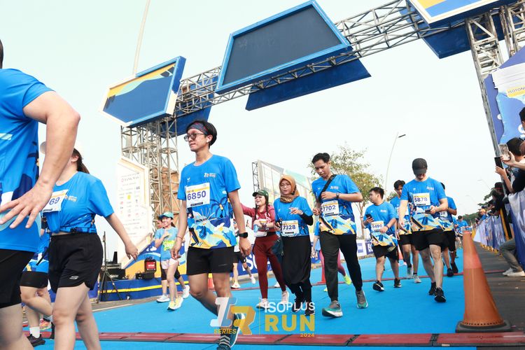 Race photo from ISOPlus Run 2024 Jakarta