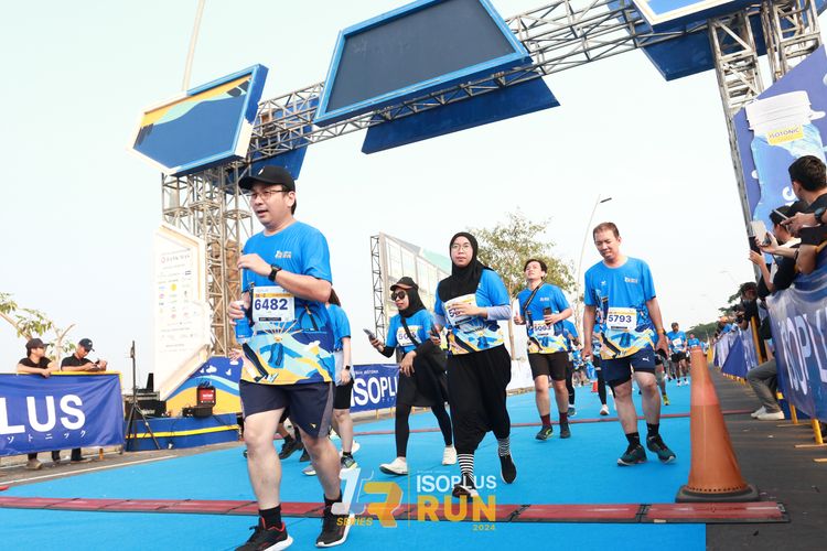 Race photo from ISOPlus Run 2024 Jakarta