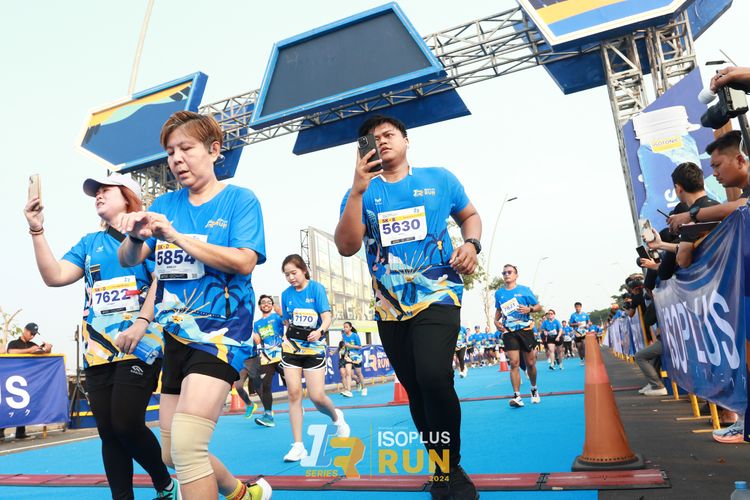 Race photo from ISOPlus Run 2024 Jakarta