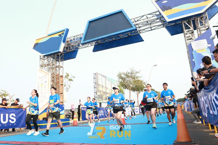 Race photo from ISOPlus Run 2024 Jakarta