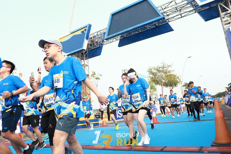 Race photo from ISOPlus Run 2024 Jakarta