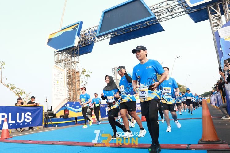 Race photo from ISOPlus Run 2024 Jakarta
