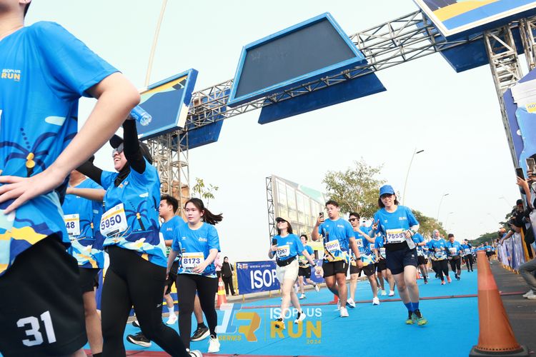 Race photo from ISOPlus Run 2024 Jakarta