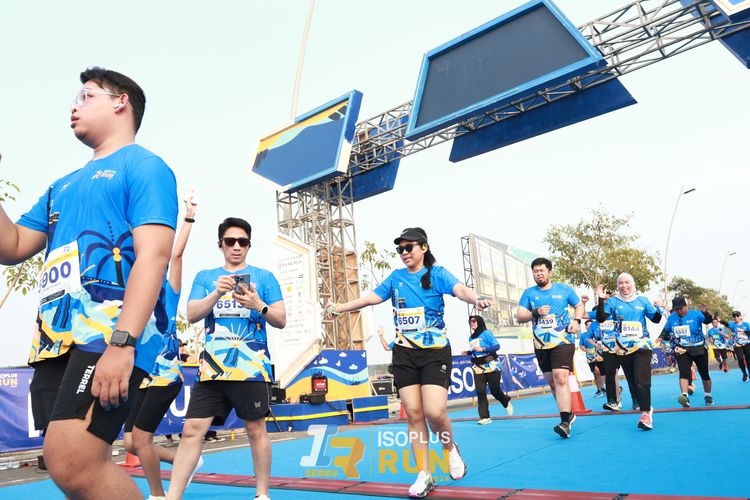 Race photo from ISOPlus Run 2024 Jakarta