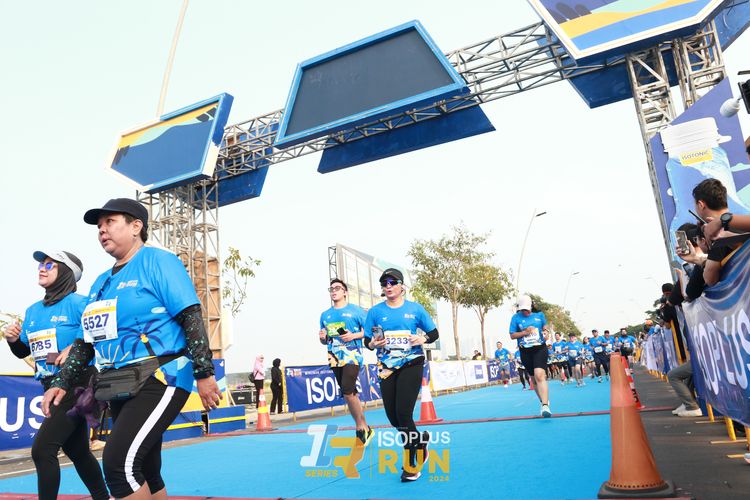 Race photo from ISOPlus Run 2024 Jakarta