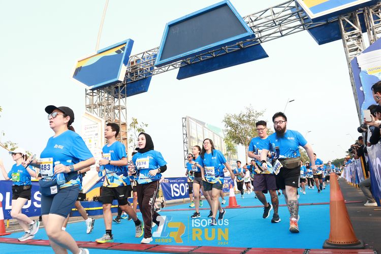 Race photo from ISOPlus Run 2024 Jakarta