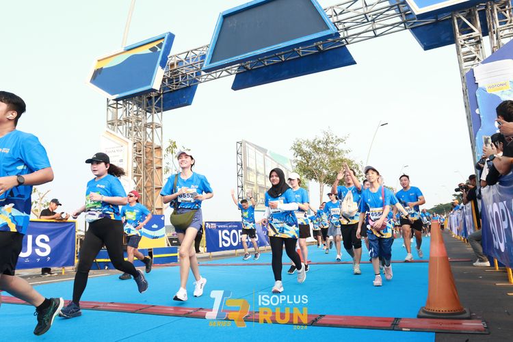 Race photo from ISOPlus Run 2024 Jakarta