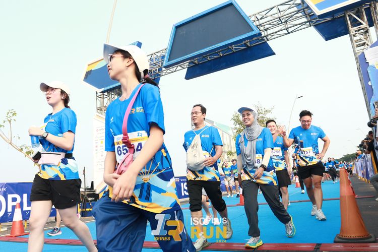 Race photo from ISOPlus Run 2024 Jakarta