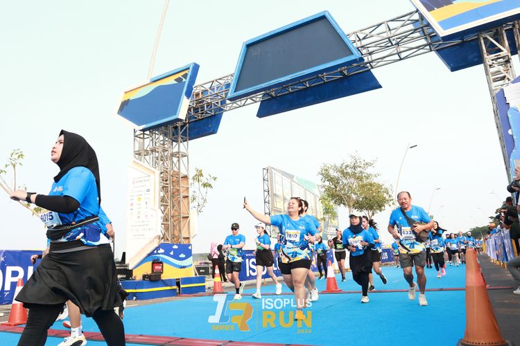 Race photo from ISOPlus Run 2024 Jakarta