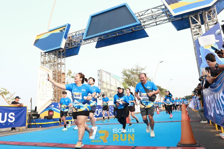 Race photo from ISOPlus Run 2024 Jakarta