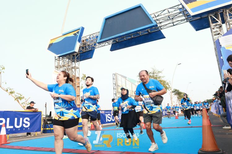 Race photo from ISOPlus Run 2024 Jakarta