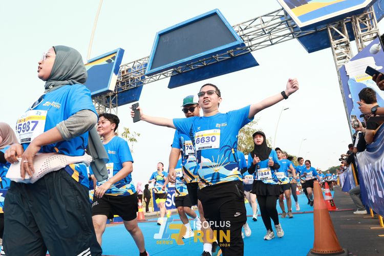 Race photo from ISOPlus Run 2024 Jakarta