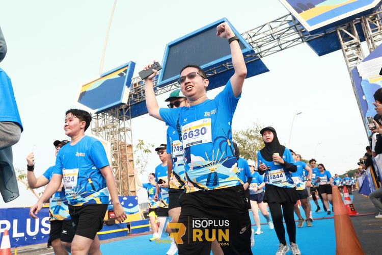 Race photo from ISOPlus Run 2024 Jakarta