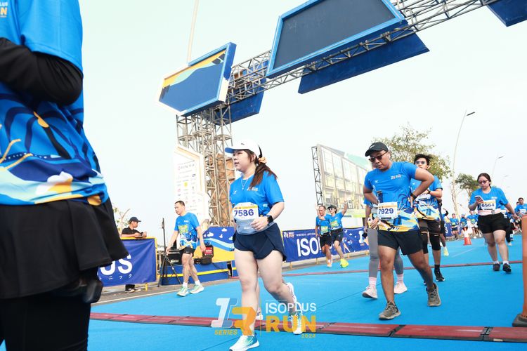 Race photo from ISOPlus Run 2024 Jakarta