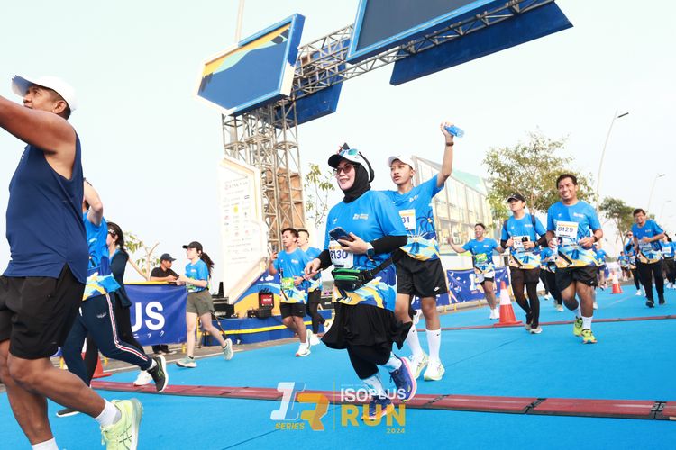 Race photo from ISOPlus Run 2024 Jakarta