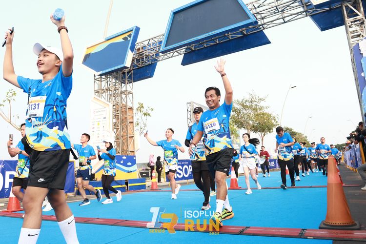 Race photo from ISOPlus Run 2024 Jakarta