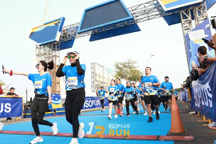 Race photo from ISOPlus Run 2024 Jakarta