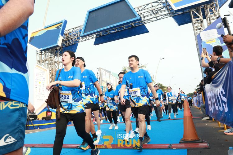 Race photo from ISOPlus Run 2024 Jakarta