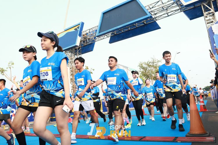 Race photo from ISOPlus Run 2024 Jakarta